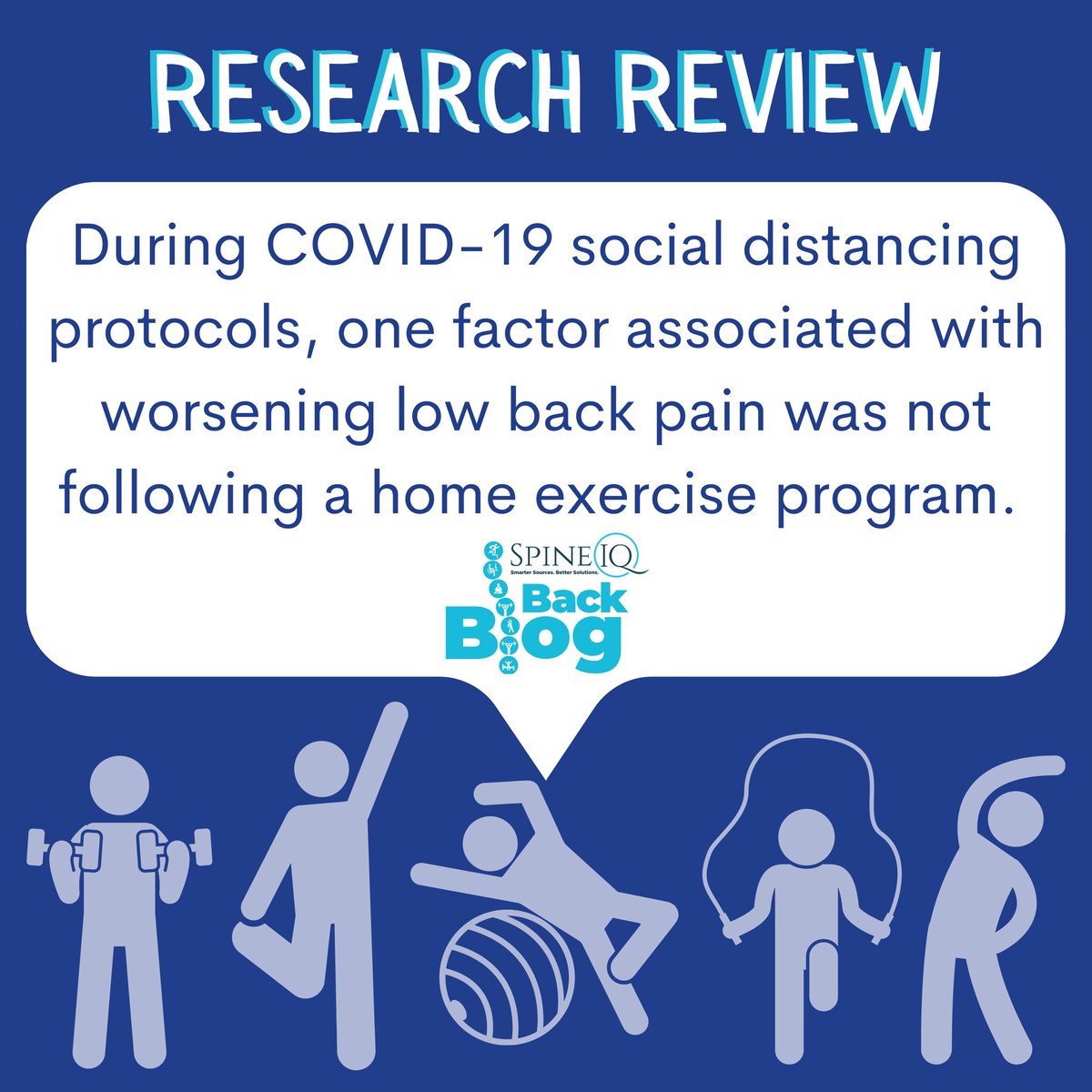 thespineiq's tweet photo. This week on SpineIQ’s Back Blog, we discuss the study “Chronic low back pain during COVID-19 lockdown: is there a paradox effect?” by Amelot et al. Check it out at https://t.co/xBGuHkYebw and let us know what you think! https://t.co/6j4gppklJG