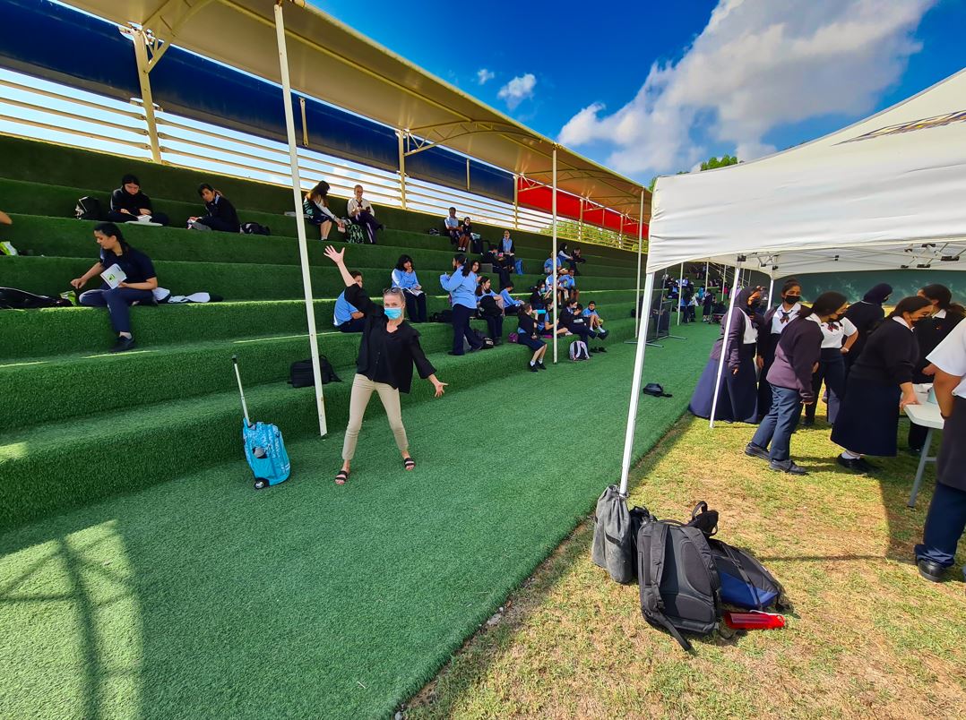 AIS_English's tweet photo. The launch of AIS's first Book Cafe was a huge success. The #AISEnglish Faculty were joined by enthusiastic young readers from Grade 7 to 12. The event was organised by CAS students, with help from Academic Pillars. #AISAcademies #AISAcademicPillar #AISJrSecondary #AISSrSecondary https://t.co/yxhAwHMAvv