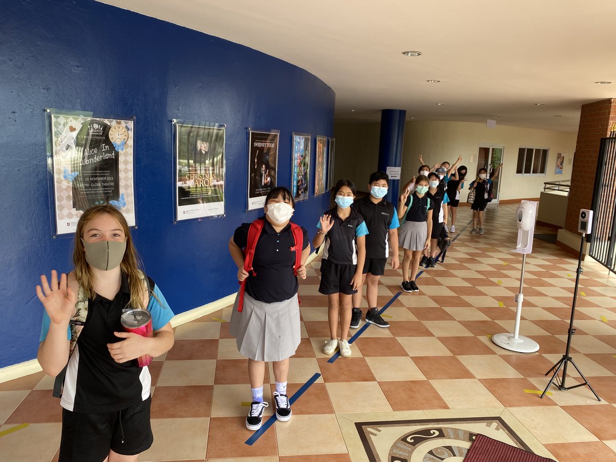 RegentsSchool's tweet photo. After months of #virtualschool, we are so happy to see our students back on campus this week, making great use of our engaging learning spaces, facilities and new technology!

#gorisp #BeAmbitiousBeRegents #nae #backtoschool https://t.co/43U9ghSuT0
