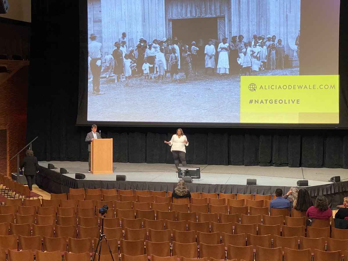 steveciesinski's tweet photo. Alicia Odewale presenting at Stanford Bing about Greenwood https://t.co/fzipHbQBKb