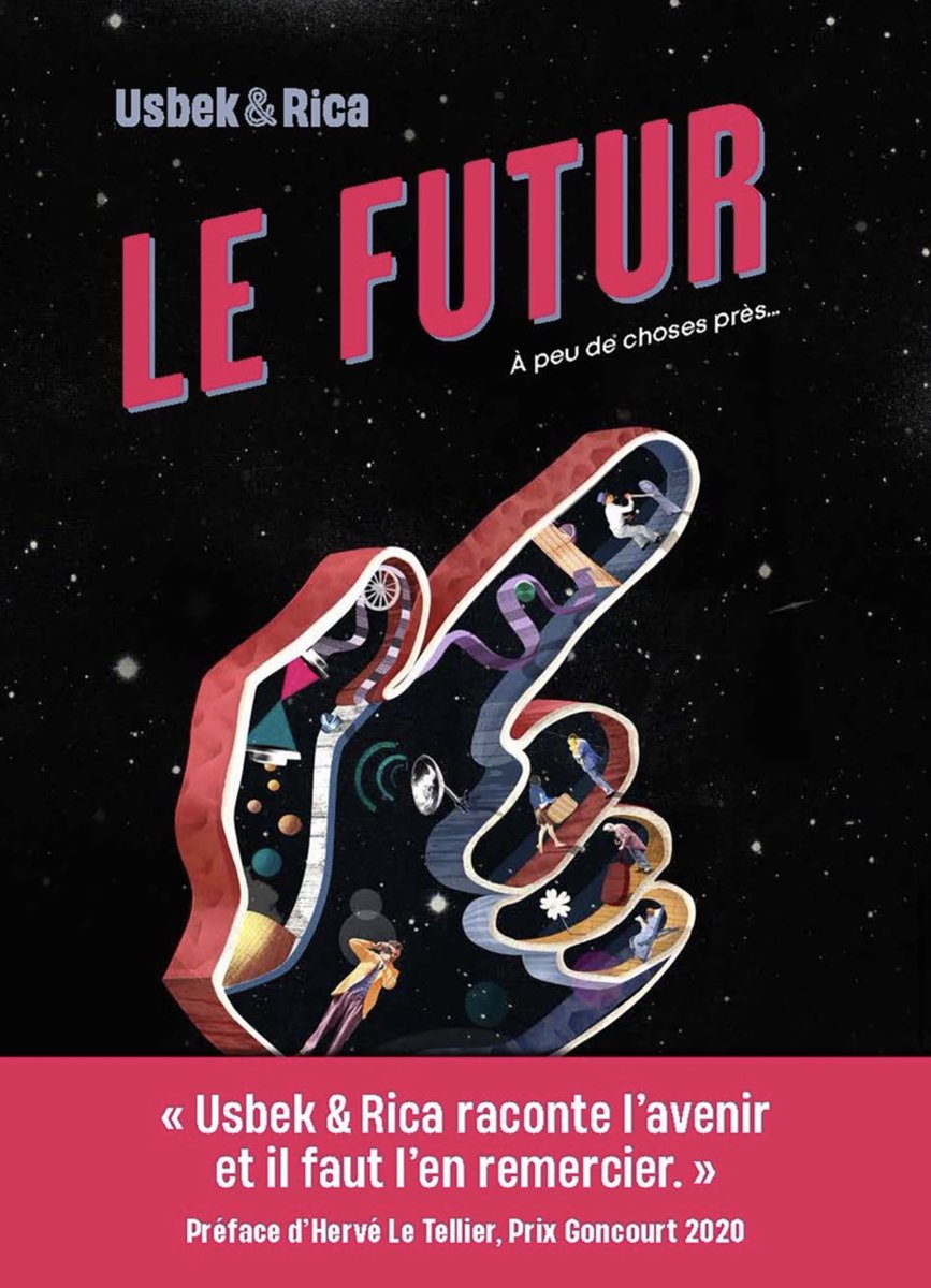 Jérôme Ruskin (@jeromeruskin) on Twitter photo Ça y est, le beau livre d'Usbek & Rica est en librairie ! 208 pages : il fallait au moins ça pour revenir sur la décennie complètement folle que nous venons de traverser, et raconter à quoi ressemblera « le futur, à peu de choses près... »
👉🚀🎉cc <a href="/USBEKetRICA/">Usbek & Rica</a> Ça y est, le beau livre d'Usbek & Rica est en librairie ! 208 pages : il fallait au moins ça pour revenir sur la décennie complètement folle que nous venons de traverser, et raconter à quoi ressemblera « le futur, à peu de choses près... »
👉🚀🎉cc <a href="/USBEKetRICA/">Usbek & Rica</a>