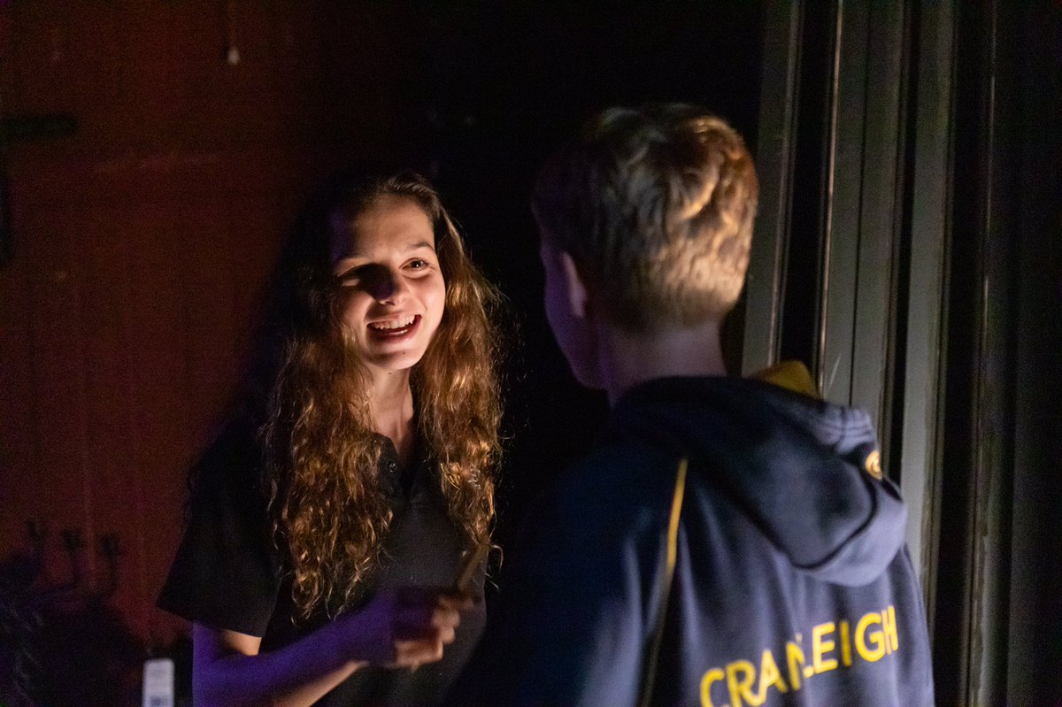 Our wonderful student tech-team and crew busy at work in tech rehearsals last night. Very proud of their skill and commitment <a href="/CranleighTech/">CranleighTech</a> <a href="/cranleighschool/">Cranleigh School</a> 🪶🎭♥️