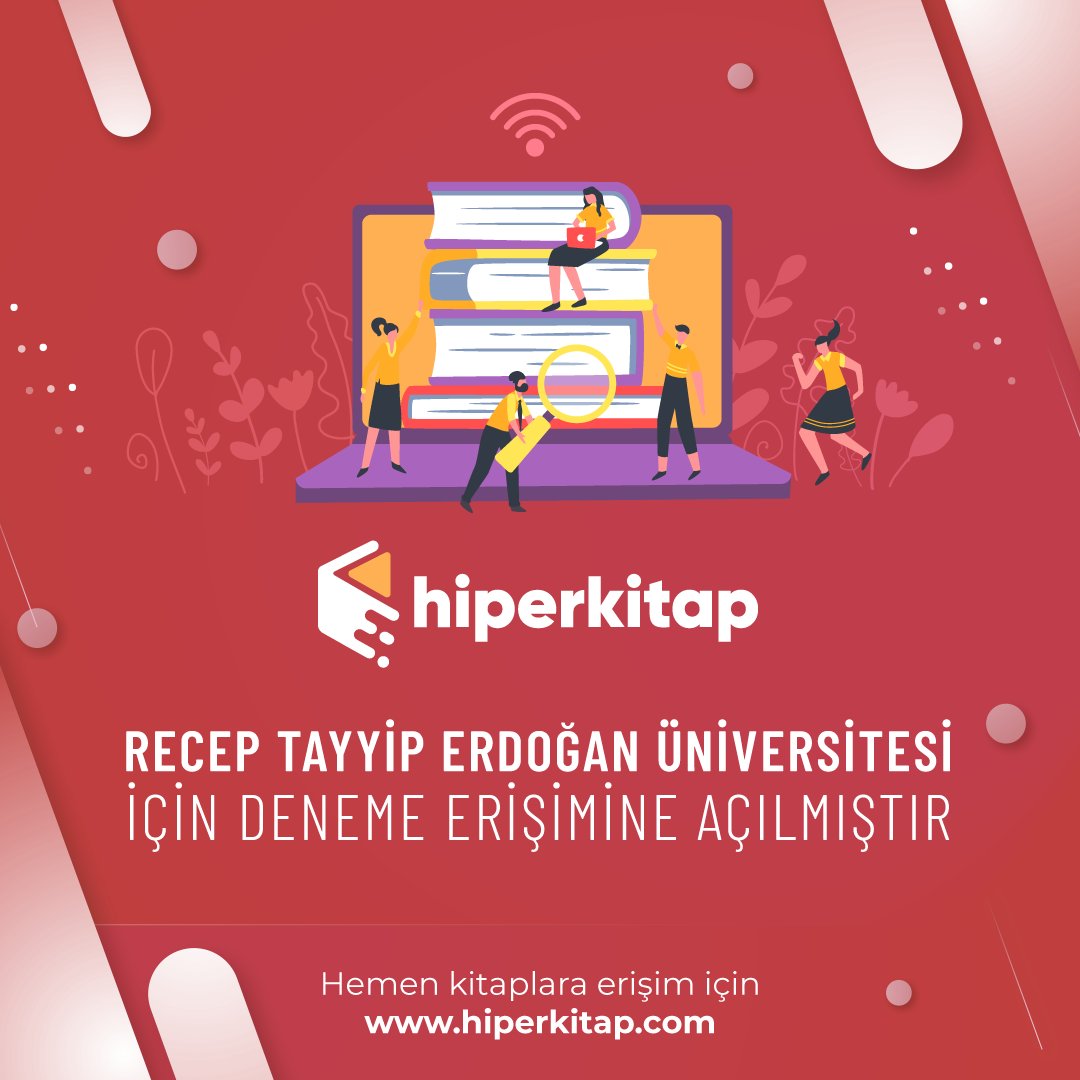 hiperkitap's tweet photo. Hiperkitap, Recep Tayyip Erdoğan Üniversitesi için deneme erişimine açılmıştır. #hiperkitap #wikilala #kelimecom https://t.co/4ijkXwuf14