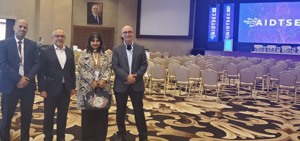 NoorHKJ's tweet photo. No sector can move forward successfully collectively without a force behind it that protects national interests⚡️
For the #ICT sector in #Jordan that’s @intajICTJO & it’s beating heart CEO @NidalBitar 💪🏼
📍#AIDTSEC
#CyberSecurity
#CyberDiplomacy #DiploTech
#Sakaker
#عليهم
#سكاكر https://t.co/jBe143rPzl