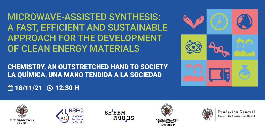 fundacionucm's tweet image. Descubre en el siguiente #webinar los potenciales beneficios del uso del microondas para producir materiales no moleculares, como el ahorro de energía, la rapidez del procesamiento, y entre otros, el aumento del rendimiento de los productos.

🟢Inscríbete: zoom.us/webinar/regist…