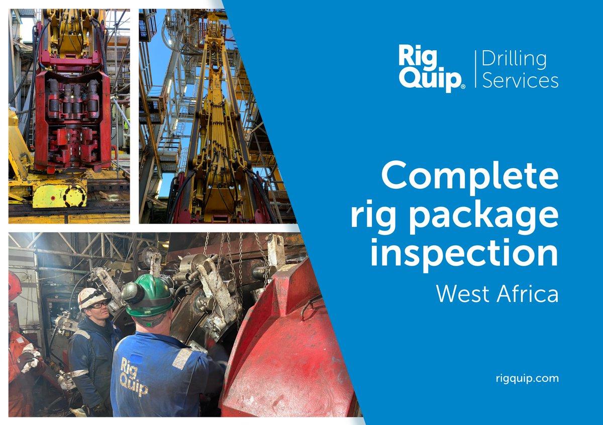 RigQuip's tweet photo. We have been working on a complete rig package inspection on board a premium jack up, where we carried out CAT III inspections on all major drilling equipment including top drive, pipe racking equipment, mudpumps &amp; more.
https://t.co/1UllEmgy9K
#riginspection #drillingequipment https://t.co/PR5aEugtyN
