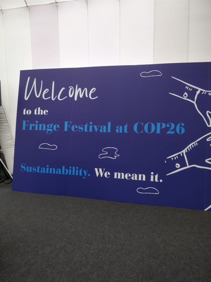 Setting up our stand at the COP26 🤩🌏 #COP26 #openukcop26 #COP26Glasgow #cop