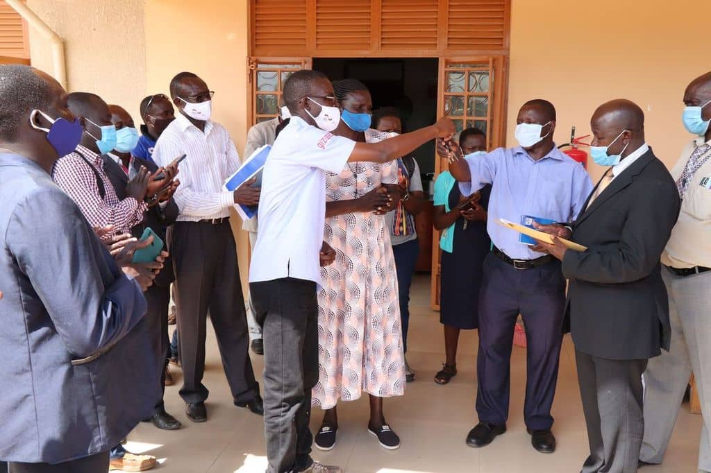 GIZWatSSUP's tweet photo. This week #WatSSUP also handed over motorbikes to Terego and Madi Okollo District as part of our capacity development support to strengthen District and Lower Local Government WASH service delivery #WASH #CapacityDevelopment @giz_uganda @giz_gmbh https://t.co/ltUuD8Z527