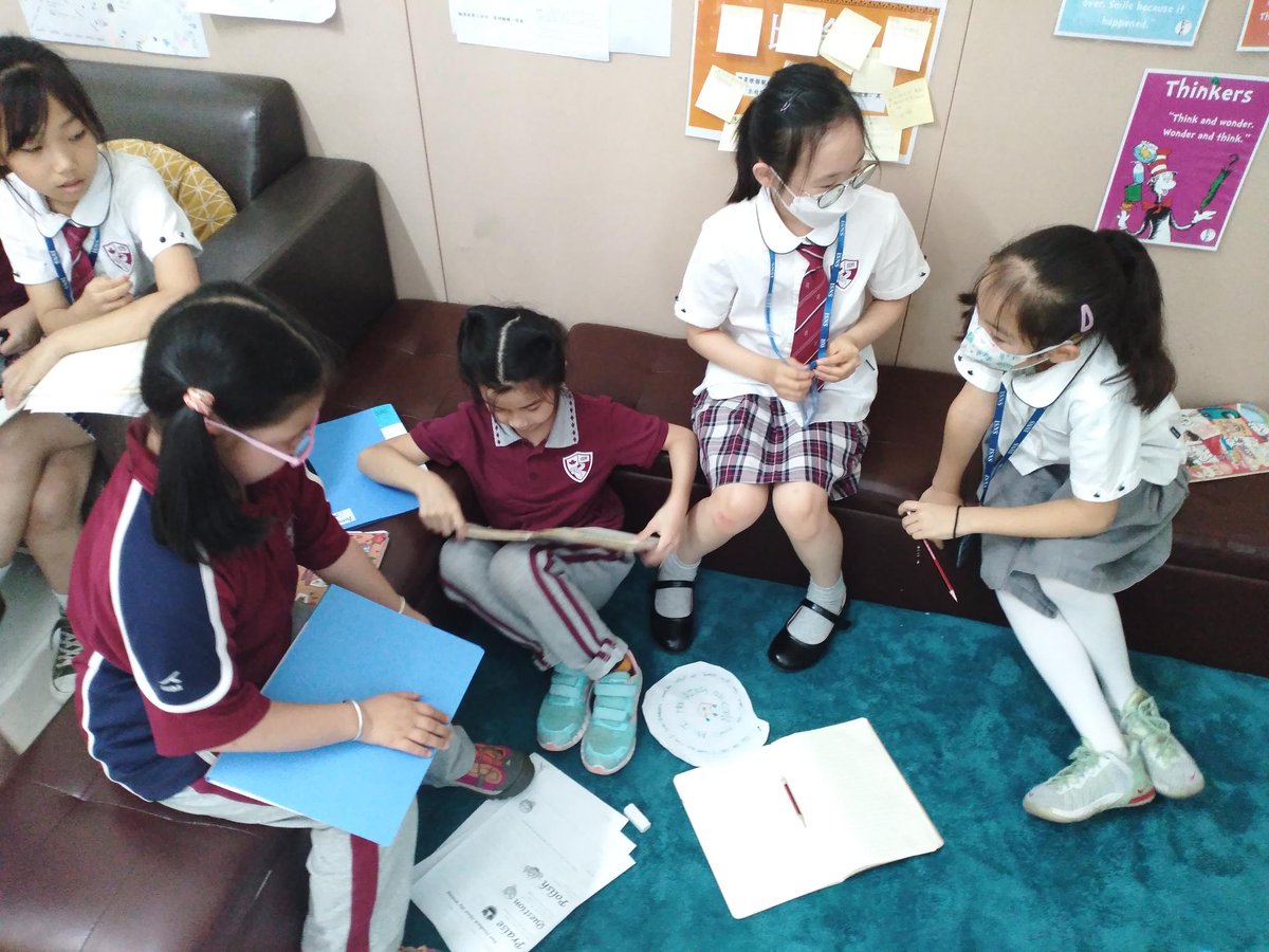 Grade 4 &amp; Grade 2 students collaborating and connecting through poetry. Both grades are inquiring into poetry during UOI &amp; literacy while demonstrating what it means to be caring. <a href="/ISNS_School/">International School of Nanshan Shenzhen (ISNS)</a> <a href="/ibpyp/">IB PYP</a> <a href="/iborganization/">International Baccalaureate</a> #inquiry <a href="/lougriffin96/">Louis Griffin</a> <a href="/BurseyJohn/">John Bursey</a> <a href="/MsSimpsonPYP/">Ashley Simpson</a>