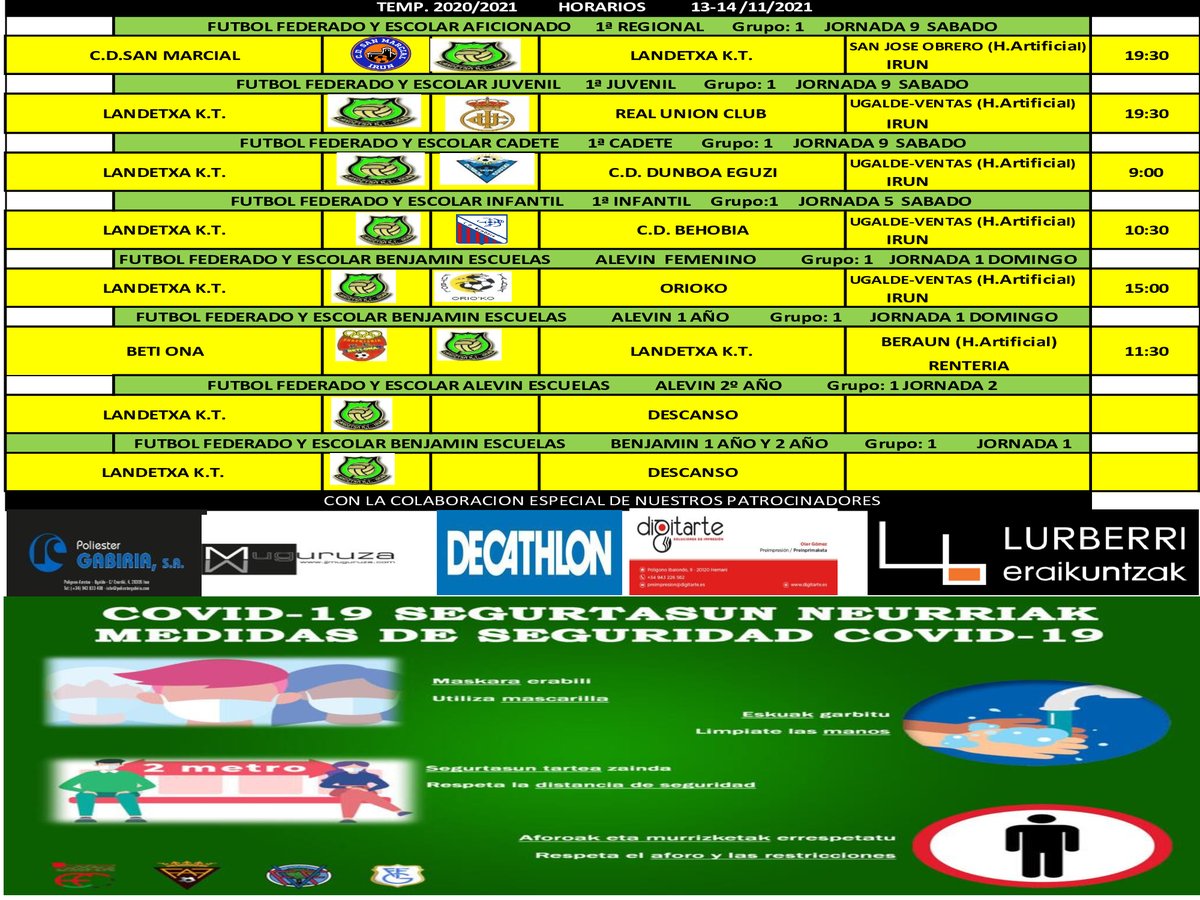 CARTELERA   13-14/10/2021