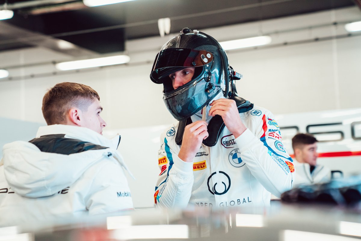 In addition to off-track assessments, the four <a href="/PorscheGB/">Porsche GB</a> 2022-23 Junior Shoot-out finalists took to the track at Silverstone in the Type 992 GT3 Cup to showcase their driving potential. Later, the candidates analysed their data with #Porsche engineers and current drivers 🏁
