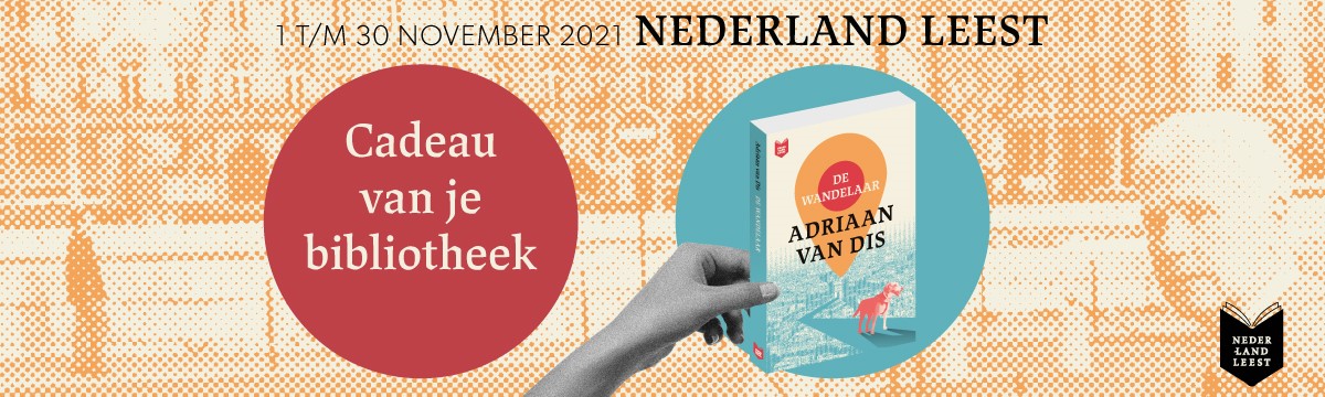 obkatwijk's tweet photo. Deze maand leest heel Nederland één boek: 'De wandelaar' van Adriaan van Dis. Hebben jullie dit geschenkboek al opgehaald in één van onze vestigingen? We hebben dit prachtige boek voor je klaarliggen. Lees je ook mee? #nederlandleest #bibliotheek https://t.co/fIpSLOtEq3