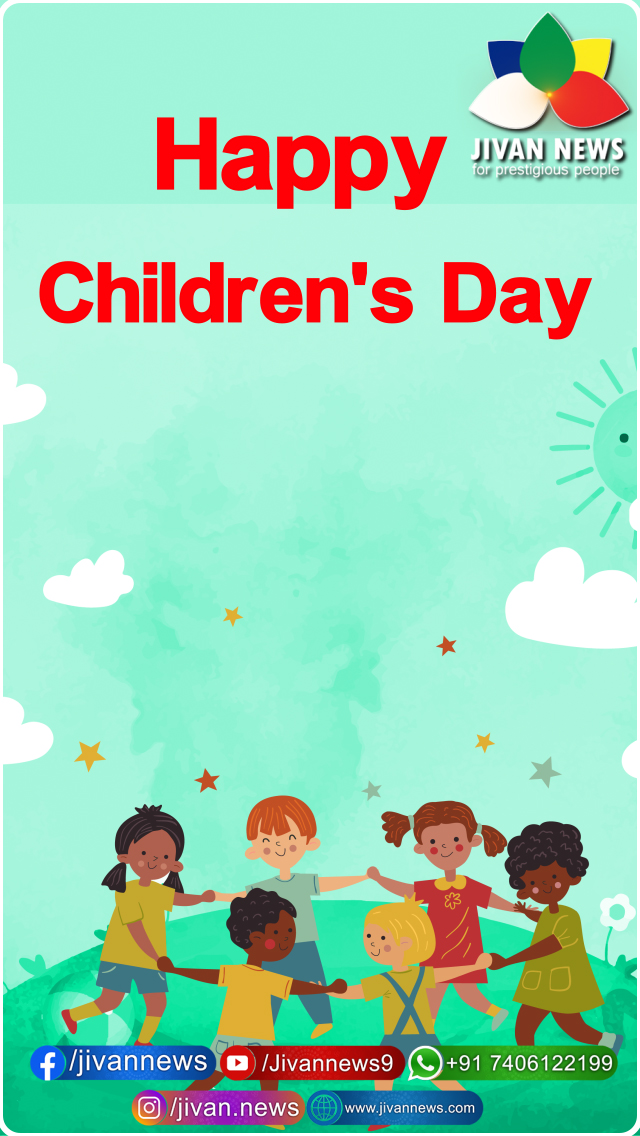 JivanNews's tweet photo. Children’s Day  is recognized across India to increase awareness of the rights, care, and education of children. Nehru considered children as the real strength of a nation and foundation of society.
#HappyChildrensDay #ChildrensDay #बालदिवस @UNICEFIndia @childrenindia  #Kidsday https://t.co/trKAj6VCi6