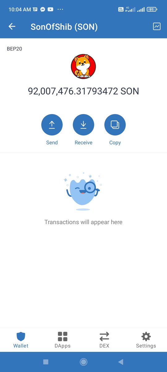 ShubhamBector2's tweet photo. @SONOfSHIB I have brought near about 92L token but these are reducing continually. Why this happened. https://t.co/WvmBz6uuUd