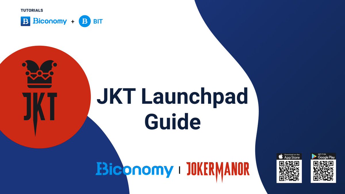 BiconomyCom's tweet photo. We have prepared a video instruction for you on how you can participate in the #BiconomyLaunchpad and the @joker_manor $JKT sale🚀

Video👇
https://t.co/YrJX4Vyl1Z

✅You can ask additional questions in chats
https://t.co/dYa7UXef1i
https://t.co/hN7ptHMhLK
https://t.co/WHFXSqxVB5 https://t.co/xsOzbOjvnr