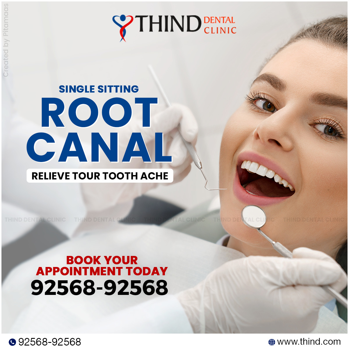 ThindClinic's tweet photo. Your smile is not our job, it’s our craft.

Helpline No: 92568-92568

#dentalimplantsludhiana #care #dentistinludhiana #health #betterhealth #healthy #takecare #dental #clinic #SinglesittingRCTludhiana #rootcanal #smile #thinddentalcilnic #clinic

https://t.co/5JQxh9nmy1 https://t.co/qy3A3qXus7