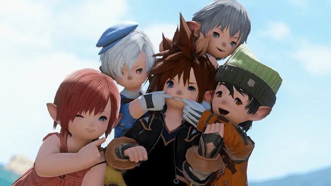 The Guardians of Light
#FF14 #FFXIV #GPOSERS #KingdomHearts 