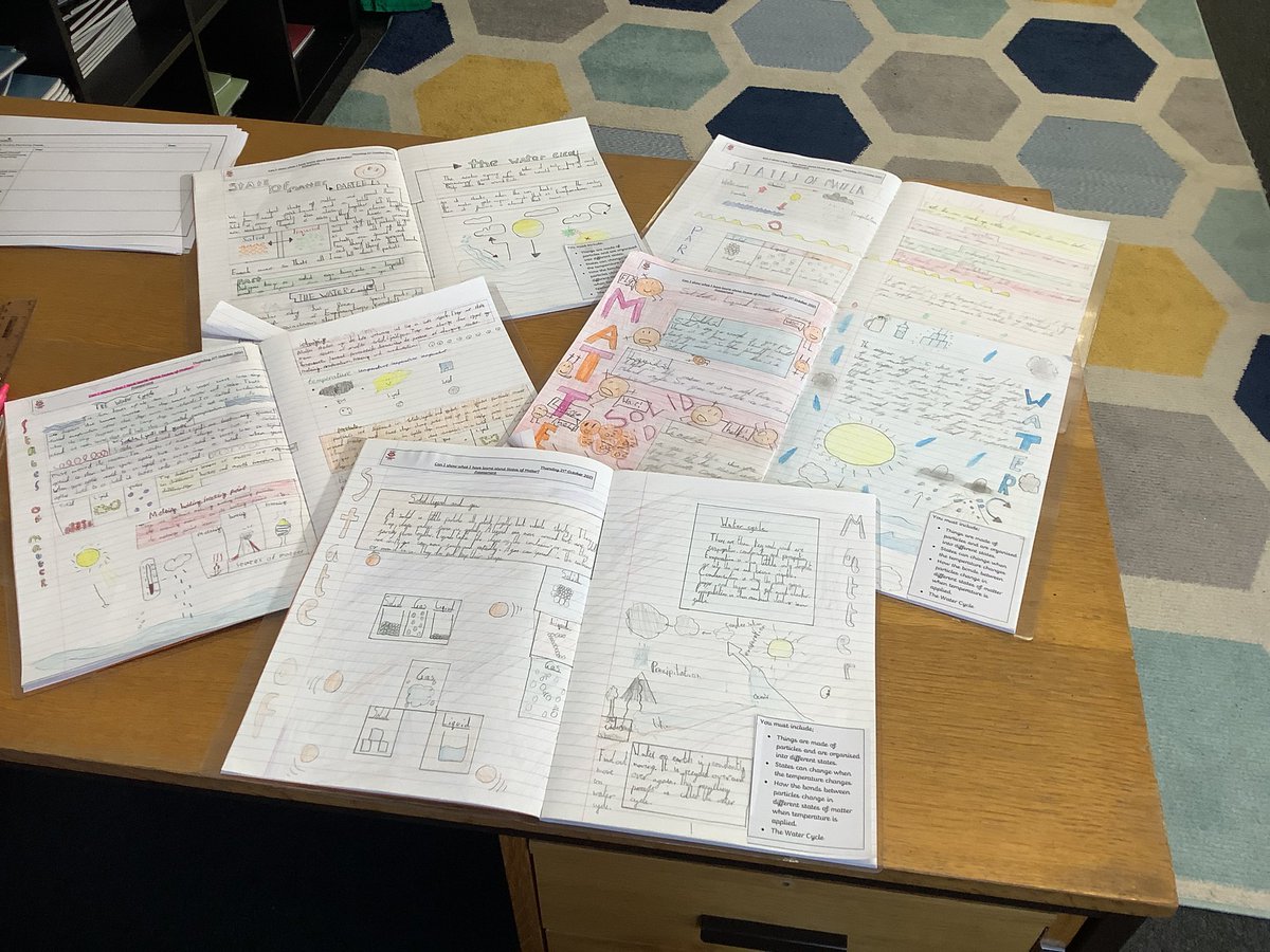 Y4_STM's tweet photo. Finishing our amazing States of Matter double page spreads in science this morning. https://t.co/vWRxS2IxDh