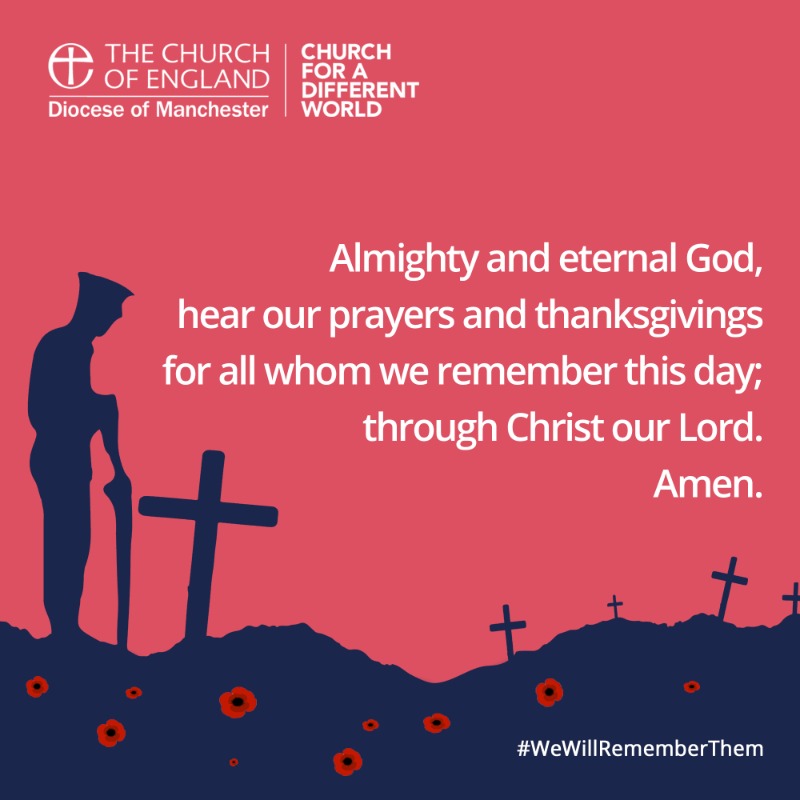 DioManchester's tweet photo. Today is #RemembranceDay when we remember all those who gave their lives for the freedoms we enjoy. Wherever you are, please join us as we pause at 11AM and pay respect to all who have fallen. 

#WeWillRememberThem #LestWeForget #RemembranceDay2021 https://t.co/66z3KqpjFf