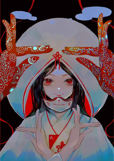 狐の嫁入り🦊

#イラスト
#illustration 
