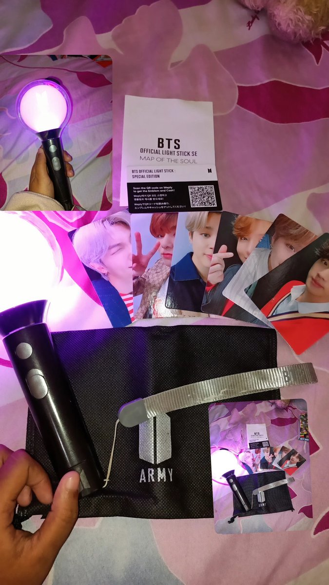 jjeewskie's tweet image. Hallo guys ^^
Want to sell Light stick BTS *MAP OF THE SOUL VERS SE* 
Fullset dengan kardus &amp;amp; baterai dari aku, ini collect pribadi . 
Bagi yg minat bisa PC aku yaa
Terimakasih☺️
#LightstickBTSMOTSSE
#butuhuang 
#LSBTS 
#LightSticks