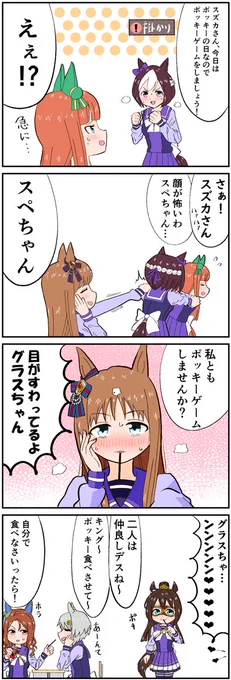 ポッキーの日とウマ娘たち
#ウマ娘 #ポッキーの日 