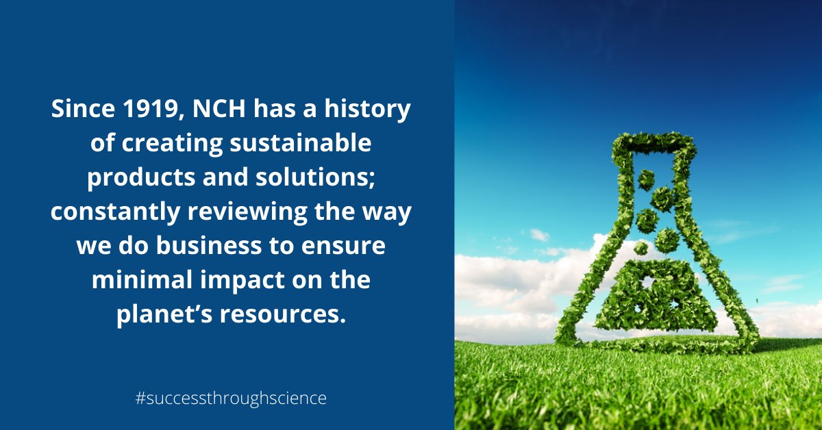 As part of COP26 NCH has released a guide to Industrial Products, highlighting the sustainable changes needed across the modern landscape to combat the ecological factors of climate change.
ncheurope.com/images/NCH_Eur… #successthroughscience