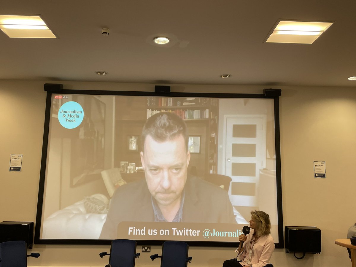 JessicaBayley's tweet photo. The final day of #JournalismWeek is here, with @GeorgeDobell1 talking on what it was like to break the huge news of the #Yorkshirecricket Azeem Rafiq racism scandal #LTJMW https://t.co/zBu3xF5lB3