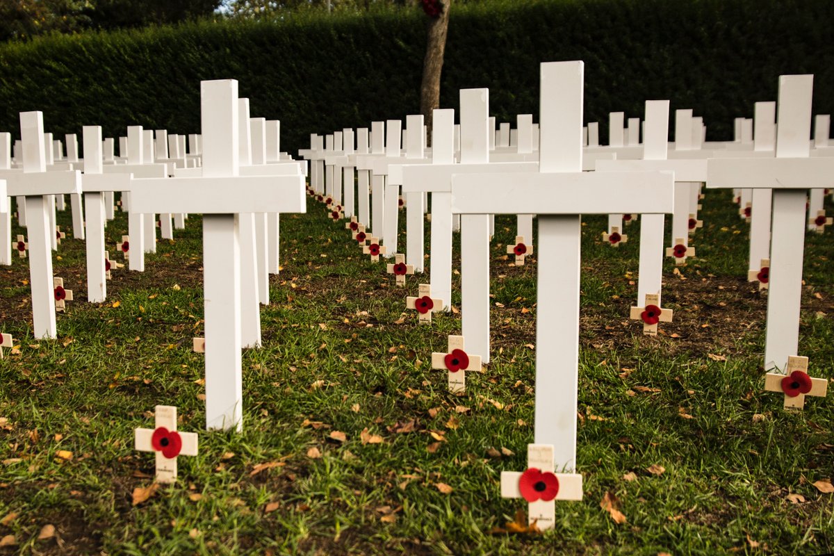 IdlSoc's tweet photo. Today we honour those who have served to defend our democratic freedoms and way of life #VeteransDay #RemebranceDay https://t.co/J6jnfXGmFX