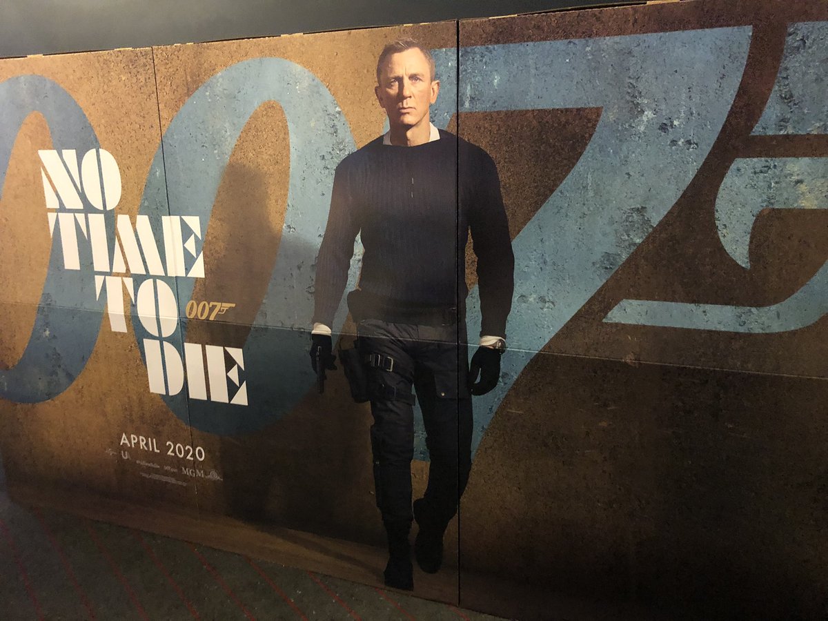 Years in the waiting but worth it #Bond  #NoTimeToDie #JamesBond