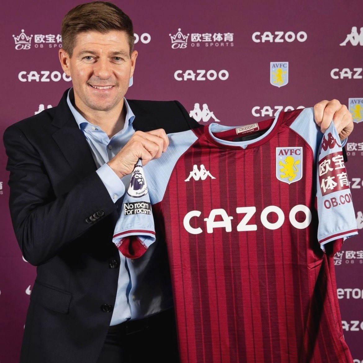 villachat_'s tweet photo. 🚨 BREAKING: Steven Gerrard is officially the new Aston Villa manager.
⁣
[via @AVFCOfficial] #avfc https://t.co/1mE0MxcQcU