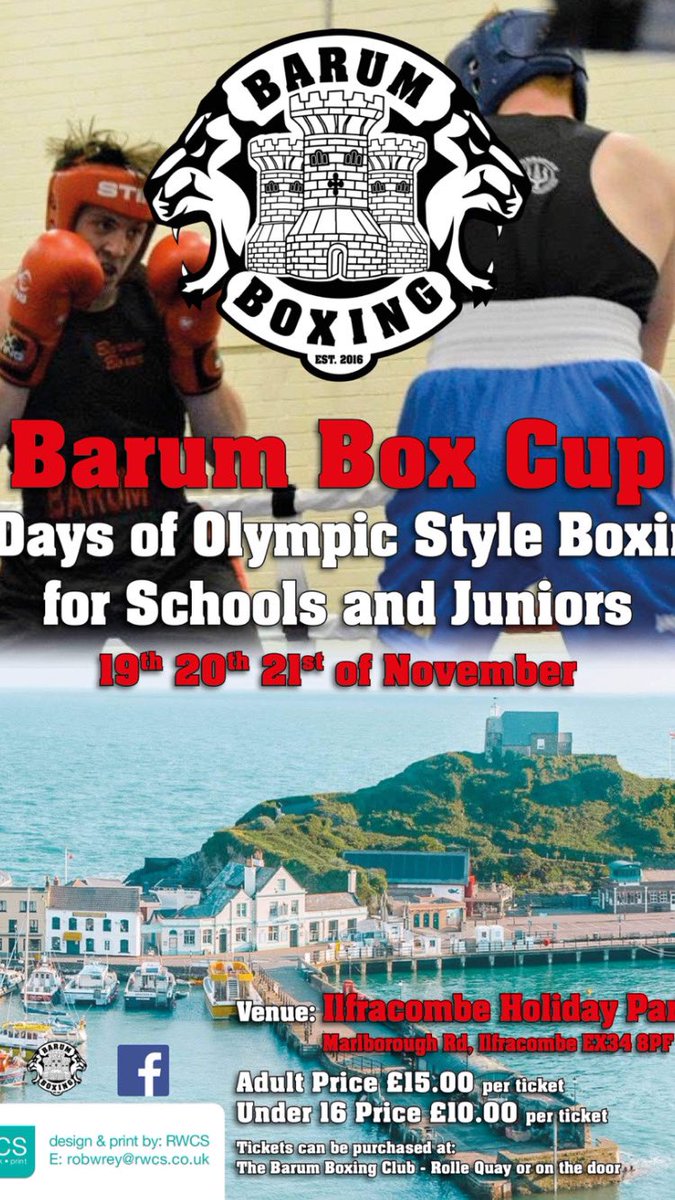 LaneBarum's tweet photo. Last day to enter the Barum Box Cup, this is getting really exciting and we cannot wait to host everyone taking part. #boxing #boxcup https://t.co/wm1GwFTOWE