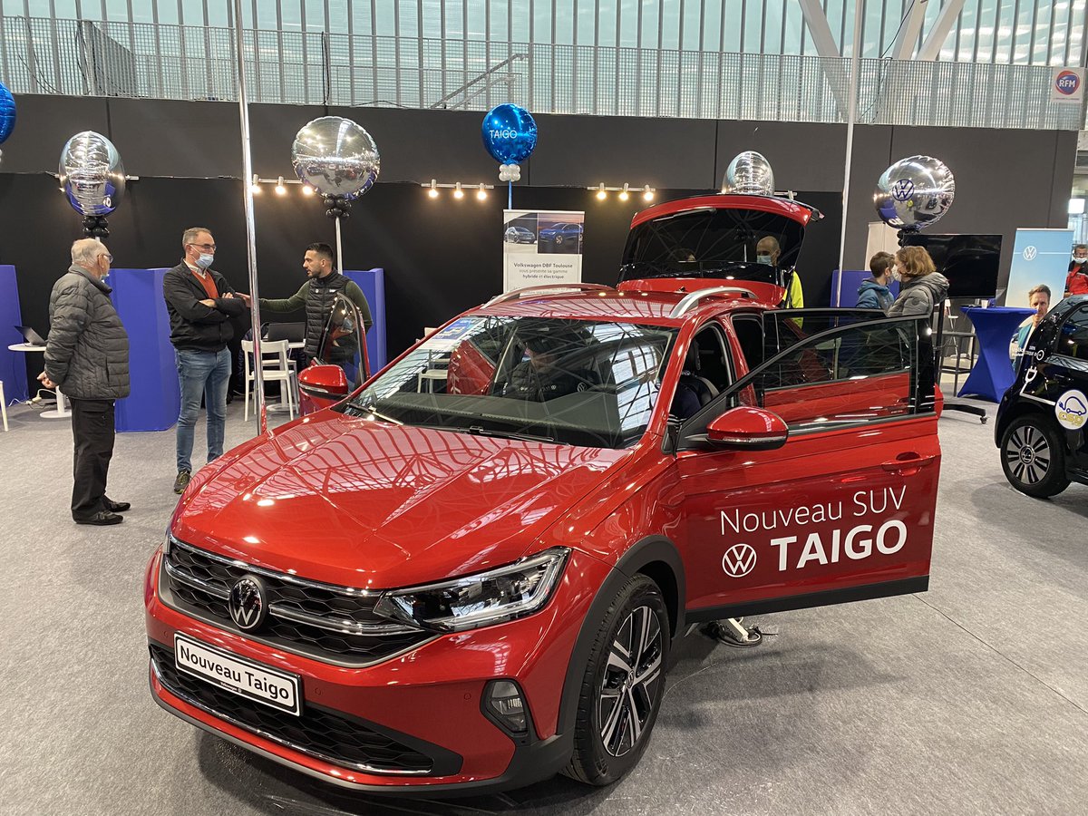 [JOUR 2]

🚘 Venez profiter d’un plateau exceptionnel de marques Auto Moto.

⭐️ Parmi elles, et pour la première fois exposée en France, la Nouvelle Taigo Volkswagen !
Nouveau SUV coupé, 110 CV

📍Hall 4 - stand 4A03

cc <a href="/vwgroup_fr/">Volkswagen Group Fr</a>