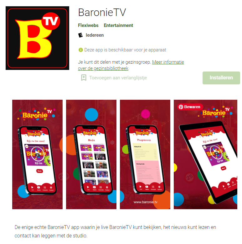 #Carnaval 24 uur per dag online met de #BaronieTV app. Ja het kan echt. Download de app nu in de #IOS of #Android appstore . Het laatste nieuws, live uitzendingen,  terugkijken en reageren, alles via de app. DOWNLOADEN MAAR !!!👋