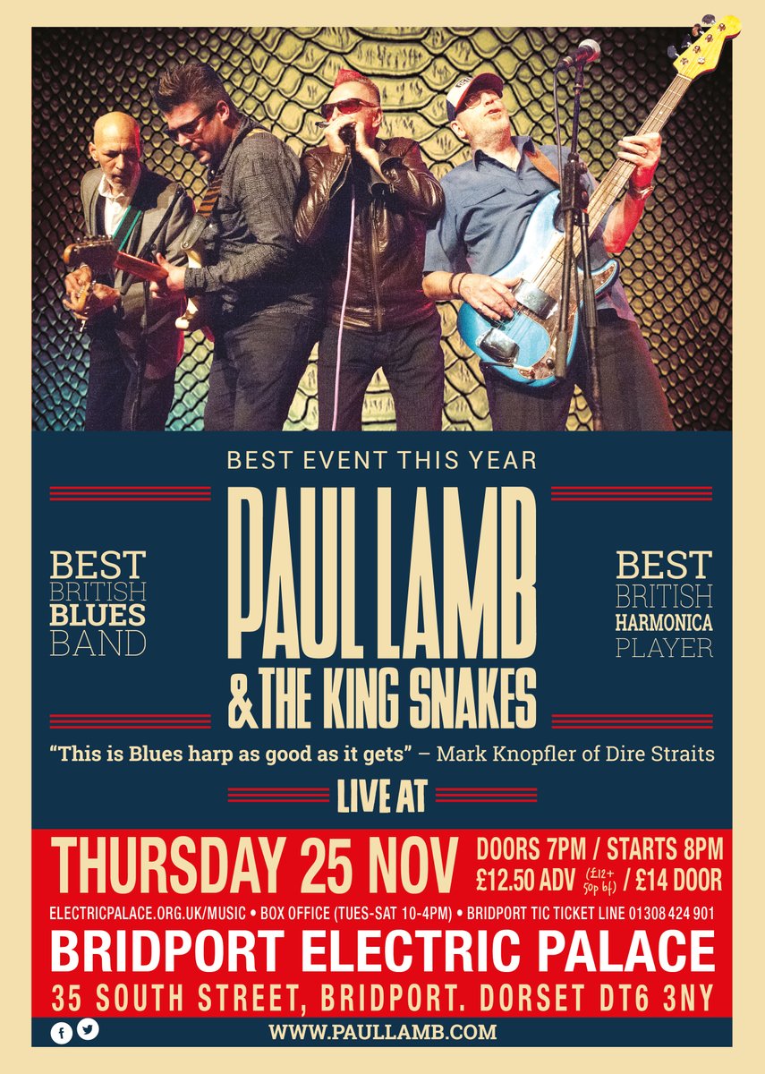 Date for the diary ..Bridport are you ready ?#keepmusiclive #harmonicaman