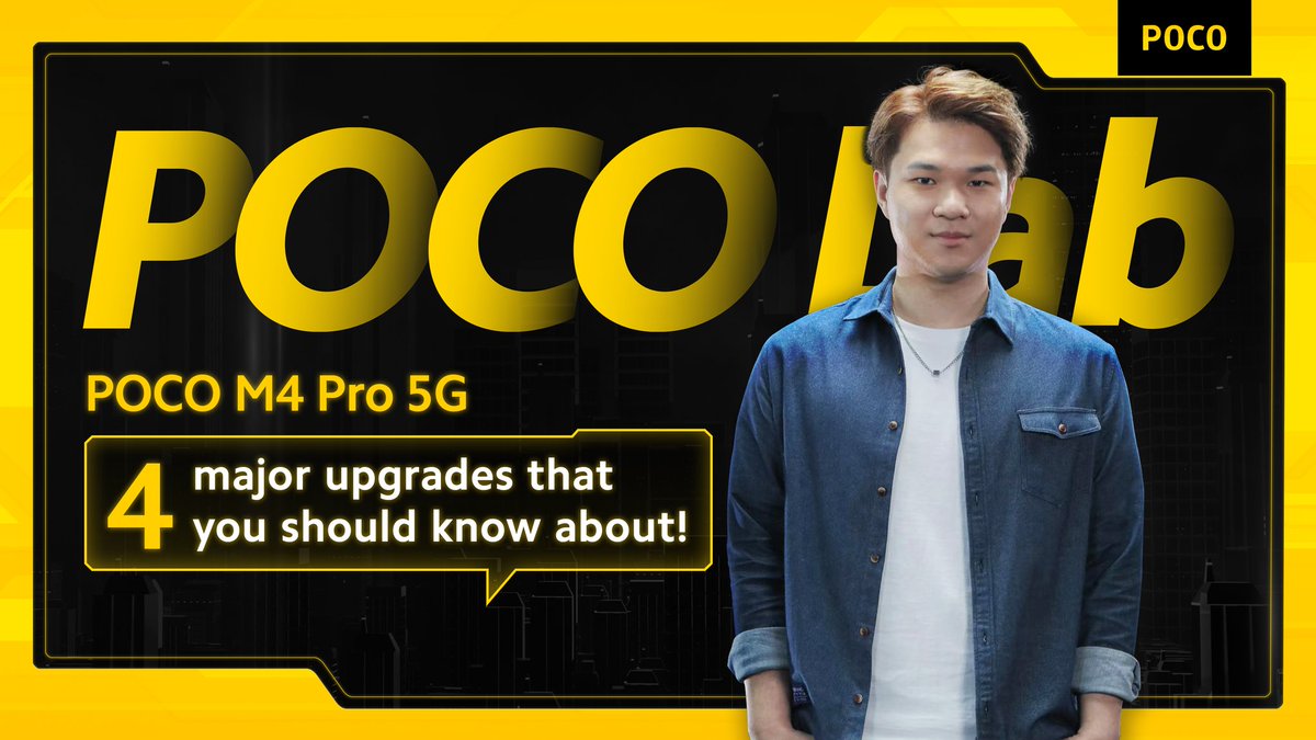 anguskhng's tweet photo. As we have just wrapped up our last launch of the year.
We also started a new Youtube series.
Introducing #POCOLab
We hope to give fans even more indepth information about our products
We start our new series with #POCOM4Pro5G !
https://t.co/YVaGNf4aHo https://t.co/lSNaZ3uyuC