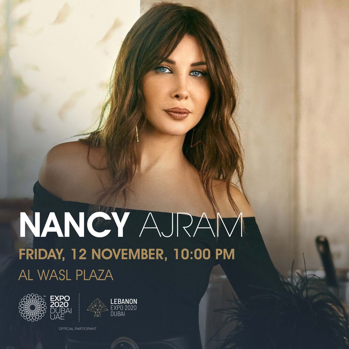 1 day away until <a href="/NancyAjram/">Nancy Ajram</a> performs her biggest hits in a never-seen-before performance under the majestic dome of Al Wasl Plaza.✨

See you there! 

#Expo2020 #Dubai #InfiniteNights