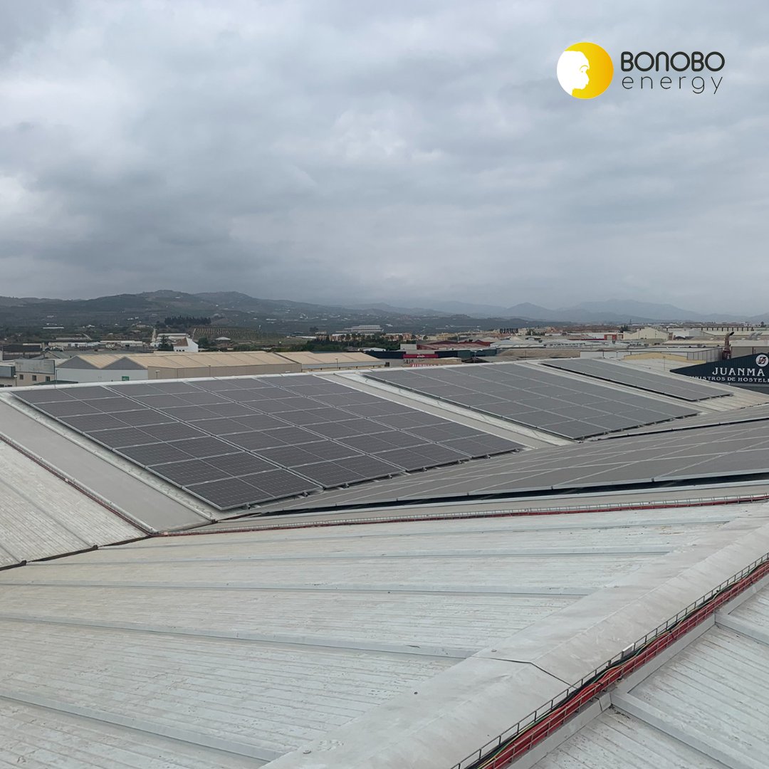 BonoboEnergy's tweet photo. Nuestras placas solares, además de estar adaptadas a cada cliente, darán a cada negocio una visión de sostenibilidad que notarán también en sus bolsillo. #CashChari ya ha dado el paso a la #transiciónenergética para  ahorrar a la vez que cuida de nuestro planeta 🌍💚 https://t.co/tZwDjuRovj