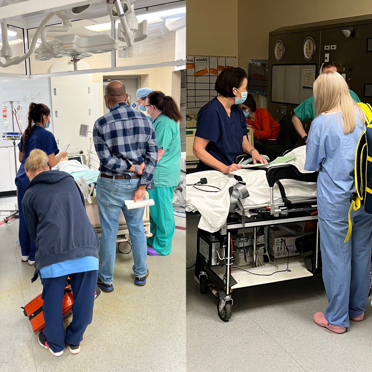 Another round of transfer training with candidates and faculty from across <a href="/ACC_EastMids/">East Midlands Critical Care Network</a> and #ACCOTS (thanks <a href="/NuhTheatres/">NUHTheatres</a> and <a href="/stjohnambulance/">St John Ambulance England</a> for hosting)