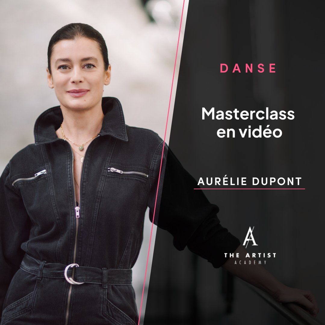 ArtistAcademy_'s tweet photo. [ AVANT-PREMIÈRE : masterclass en vidéo par Aurélie Dupont ] 

⭑ Pré-inscriptions en avant-première ⭑ https://t.co/eV1x87guxf https://t.co/iLrutc7e3V