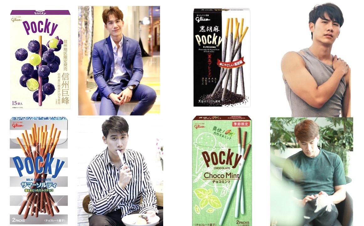 shiori22rir's tweet photo. 🌸Happy Pocky Day🌸
【Pocky×TUL】
いろんな色のTulくん 🥰🥰🥰
Thanks to the owners of Tul's photos and Glico 🙏
#tul_pakorn 
#ポッキープリッツの日 https://t.co/cnWS4IxA0w