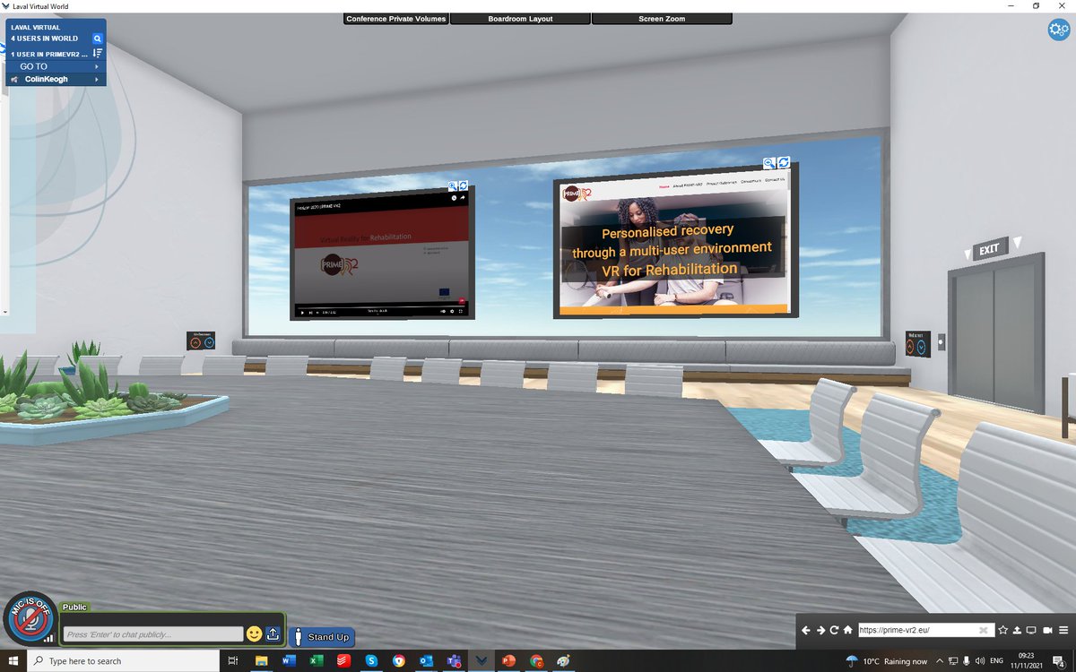 Prime-VR2 (@primevr2) on Twitter photo In our main workshop space you can access all our Project videos, our website and attend our talks, workshops and information sessions.
We have some great sessions planned for <a href="/VRDays/">VRDays Foundation</a>
#VRDays #VRDaysEurope #VR #AR #XR #H2020 #rehab #DisabilityTwitter #training #research In our main workshop space you can access all our Project videos, our website and attend our talks, workshops and information sessions.
We have some great sessions planned for <a href="/VRDays/">VRDays Foundation</a>
#VRDays #VRDaysEurope #VR #AR #XR #H2020 #rehab #DisabilityTwitter #training #research