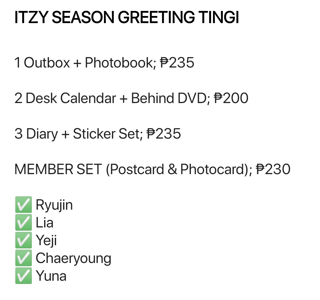 Nmixxprotectors's tweet photo. ITZY SG TINGII

DOP: NOVEMBER 27
ETA: NORMAL 

NEED TO TAKE ALL PARA MA PUSH

MINE+ITEM https://t.co/rXxQchoTDv