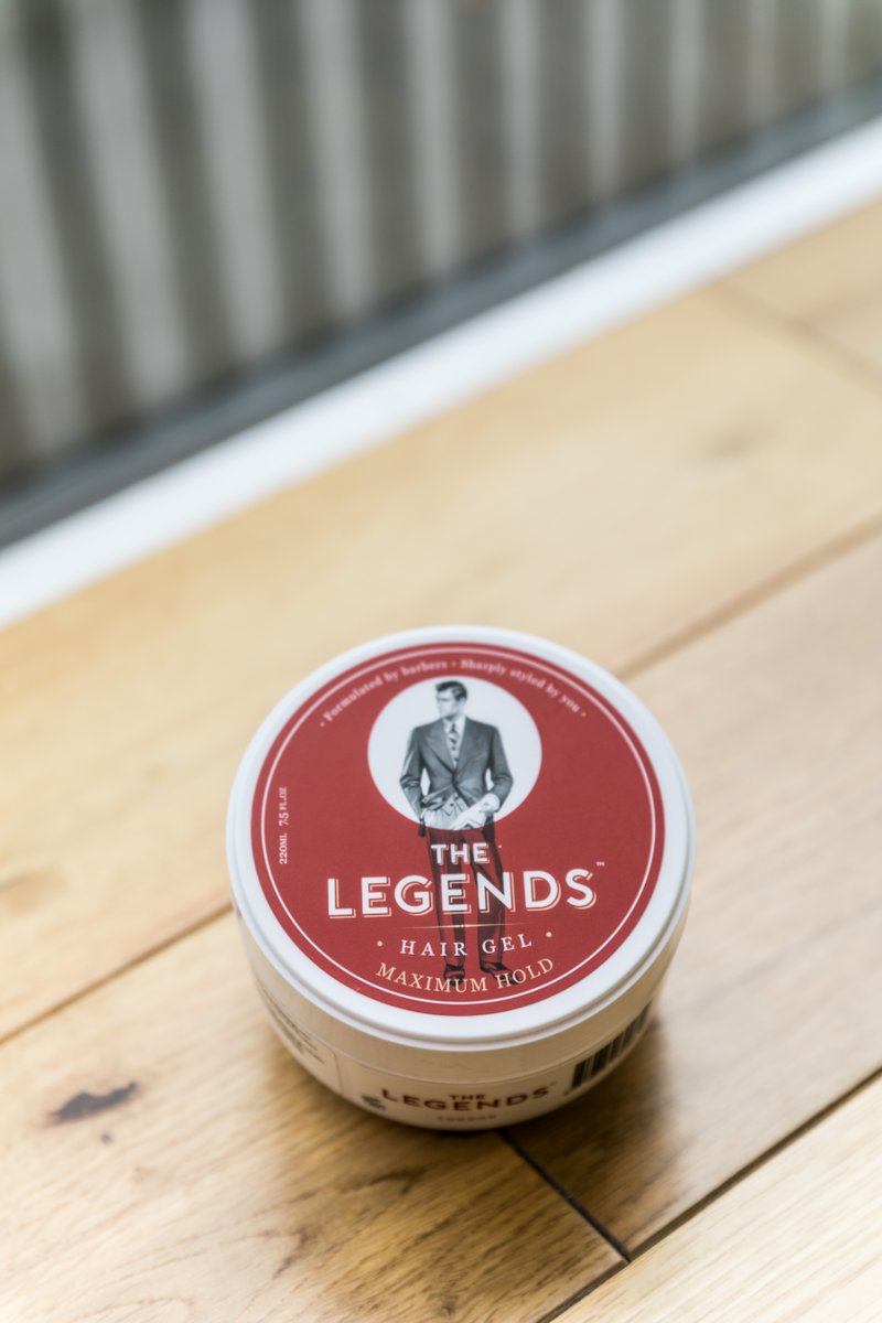 Looking for a styling product that will deliver? The Legends hair gel provides a great hold all day long, without the flaking. #hairgel #hairstyling  #londonstyle
