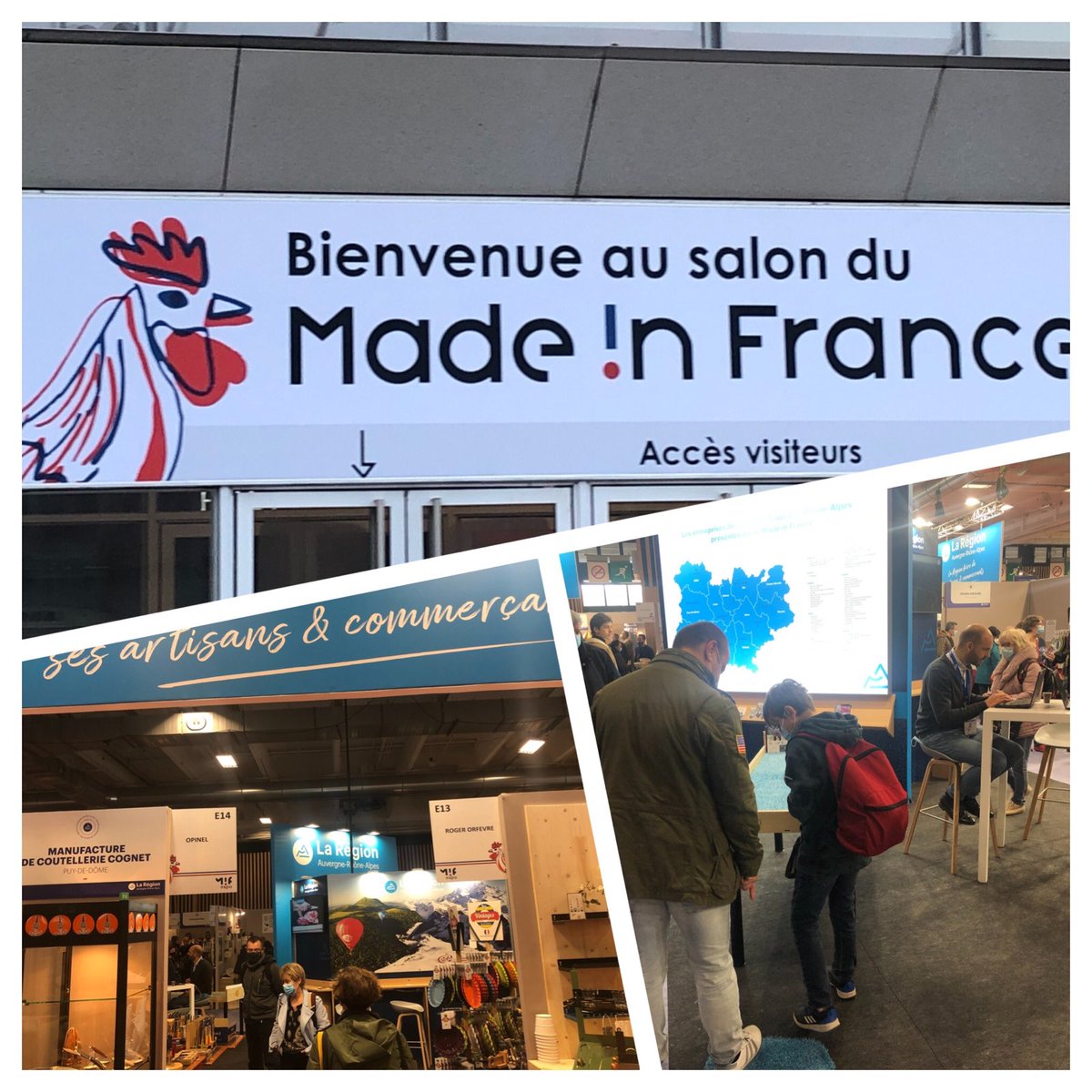 EliseKHIM's tweet photo. Ouverture du salon @MIF_Expo ! Venez découvrir le pavillon régional @auvergnerhalpes : des produits et des #entreprises qui fabriquent français et surtout made in #auvergnerhonealpes https://t.co/7ark1E5gVa