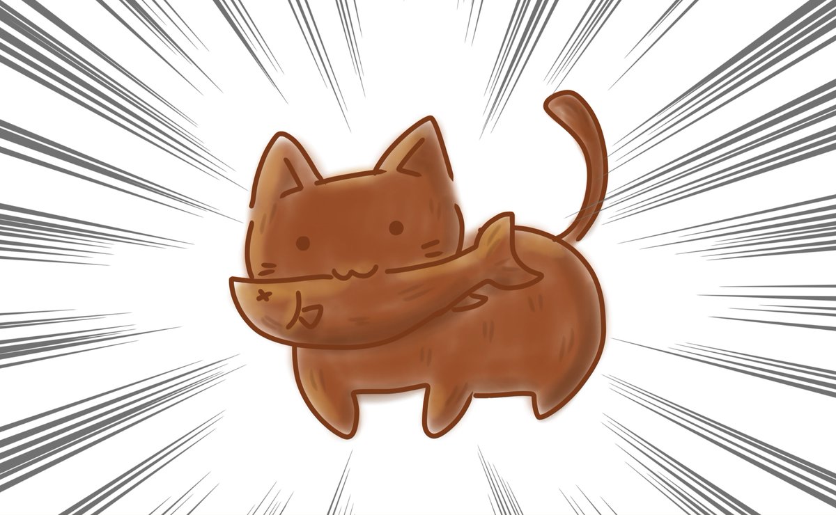 今日は ポッキープリッツの日 で盛り上がってるかもしれませんが 鮭の日 イラ やまねこのイラスト