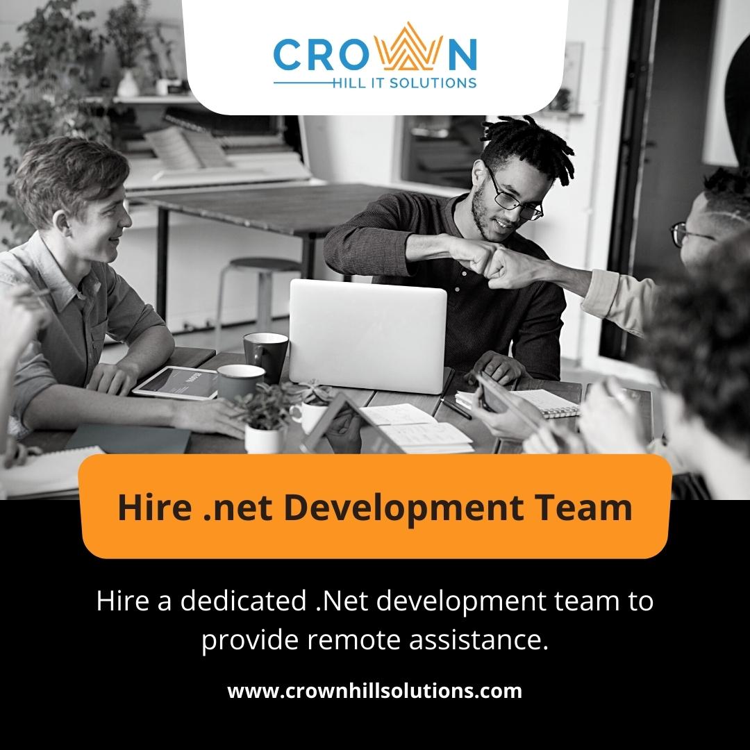 crownhillsol's tweet image. Accelerate your business in a new direction with this powerful framework. Hire #dotNet_developers from #CrownHillITSolutions to leverage the excellence of world-class expertise to boost your business
Hire us today for your project visit us at crownhillsolutions.com