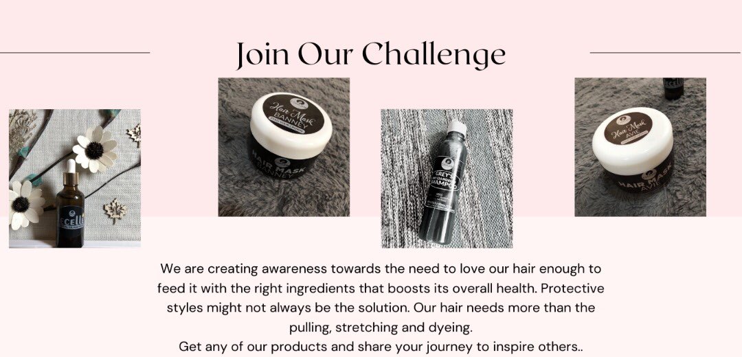 colour_greyish's tweet photo. Join our challenge 👇🏾
#hairgrowthchallenge #colour_greychallenge #viral #trending https://t.co/Qxv5Bpqyjb