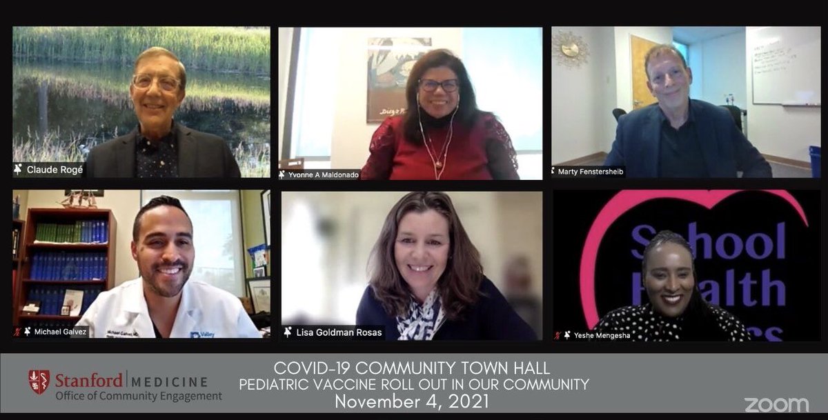 Recording Now Available!
NOV 4 COVID-19 Pediatric Vaccine Town Hall 
View here bit.ly/Nov4_COVID_TH_… 
Special thanks to all our speakers! #GetVaxxed #communityimmunity #COVID19 #PublicHealth #SharingIsCaring