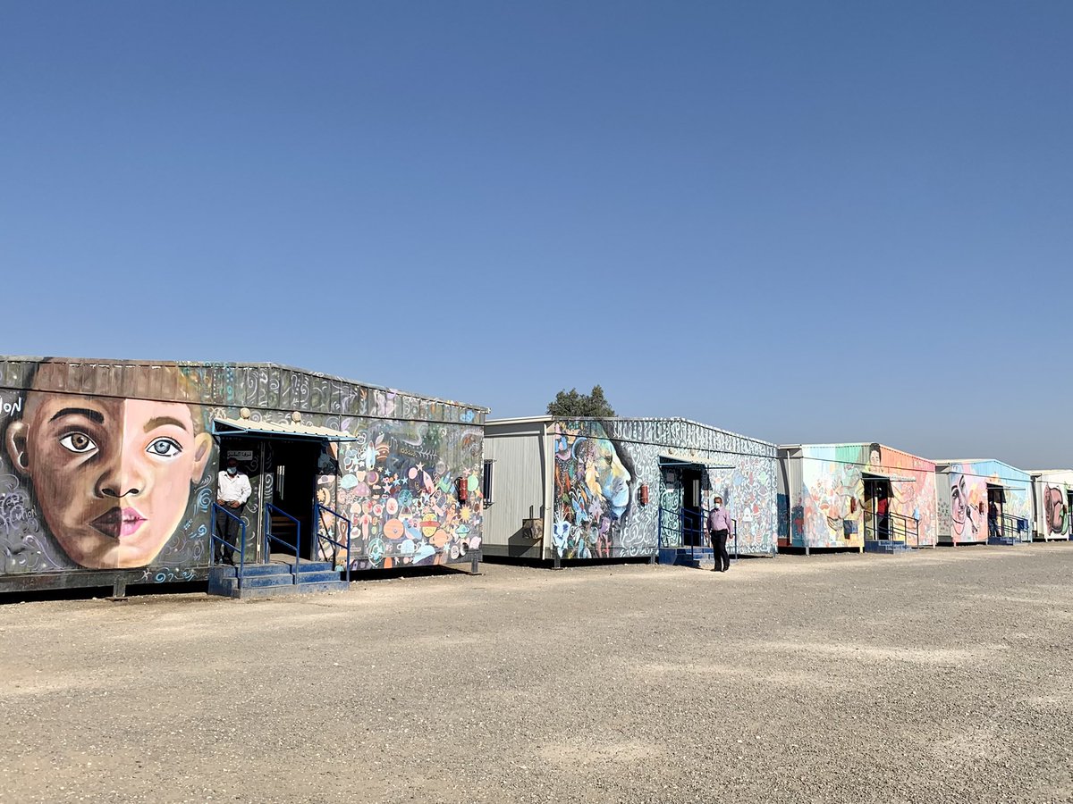 NorwayAmbJordan's tweet photo. Jordan is a genereous host to refugees from Syria. Visited Azraq camp with @NRC_MiddleEast and was impressed by the Syrian youth, women &amp; men, and all dedicated humanitarian staff. Over ten years after the crisis, the hardhips are still challenging. https://t.co/ahqcHihfC5